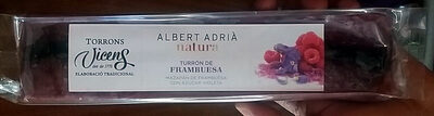 Foto de Turrón de Frambuesa Albert Adrià Natura