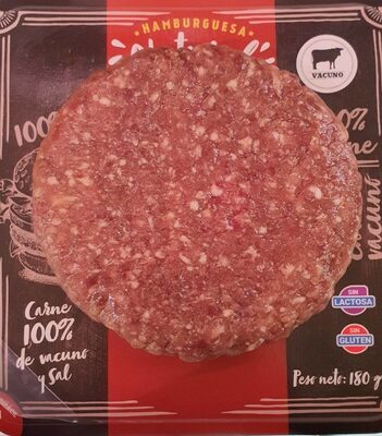 Foto de Hamburguesa natural de vacuno