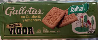 Foto de Galletas con zanahoria y almendras
