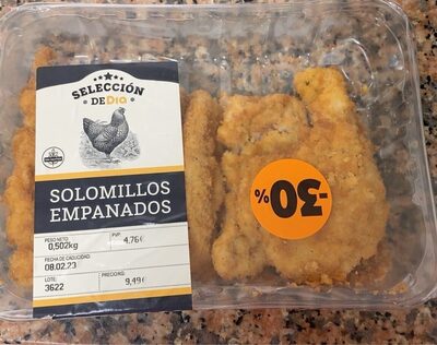 Foto de solomillos empanados