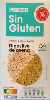 Foto de Digestive de avena sin gluten