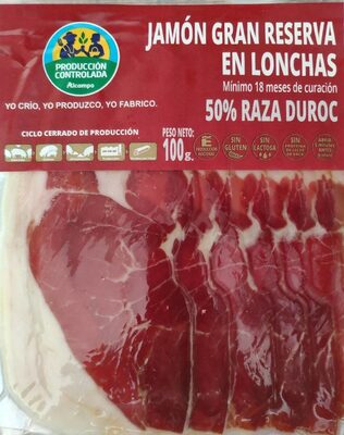Foto de Jamón gran reserva en lonchas