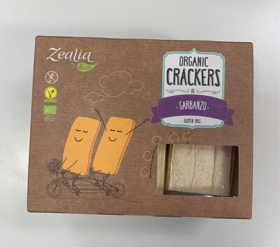 Foto de Organic crackers garbanzo