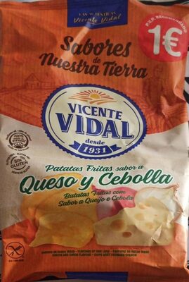 Foto de Patatas fritas sabor queso y cebolla