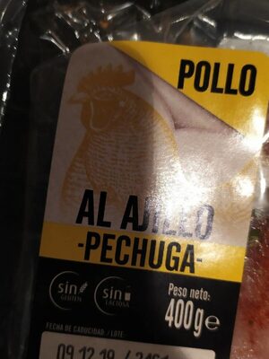 Foto de Pechuga Pollo al ajillo