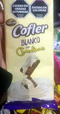 Foto de Cofler Blanco con Chocolinas