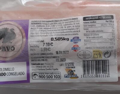 Foto de Solomillo marinadocongelado
