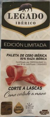 Foto de Paleta de cebo ibérica