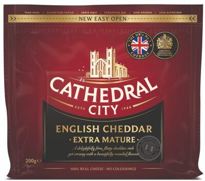 Foto de Cheddar 14mnd 200g Cathedral City