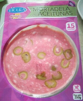 Foto de Mortadela con aceitunas