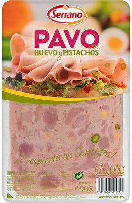 Foto de Pavo con huevo y pistachos