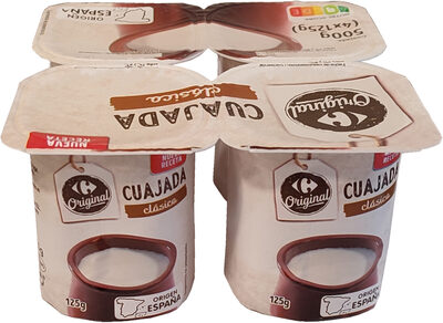 Foto de cuajada clásica por cuatro Carrefour