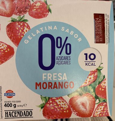 Foto de Gelatina Sabor Fresa