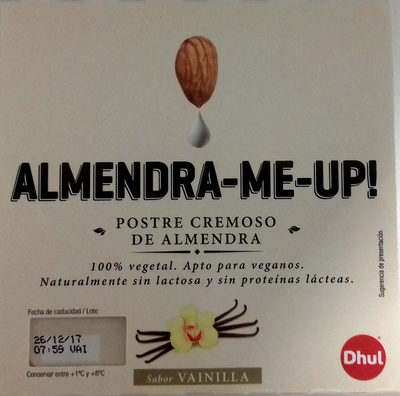 Foto de Almendra-Me-Up! Postre cremoso de almendra sabor vainilla