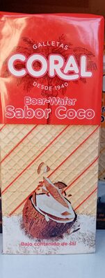Foto de Galleta boer sabor coco