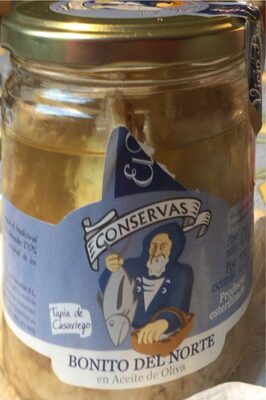 Foto de bonito del norte en aceite de oliva
