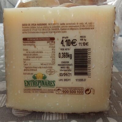 Foto de Queso de oveja madurado
