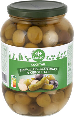 Foto de Cocktail Pepinillos, Aceitunas Y Cebollitas