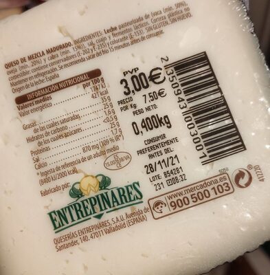 Foto de Queso mezcla madurado