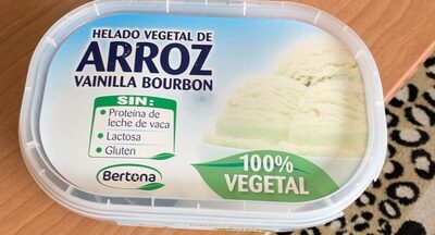 Foto de Helado vegetal de arroz vainilla bourbon