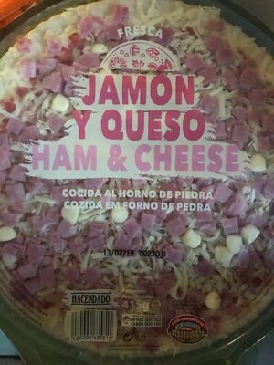 Foto de Pizza jamón y queso