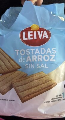 Foto de Tostadas de Arroz Sin Sal