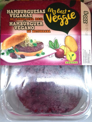Foto de Hamburguesas veganas de remolacha