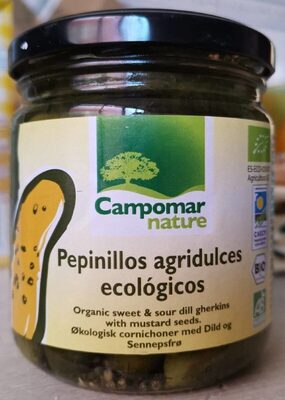 Foto de Pepinillos agridulces ecológicos