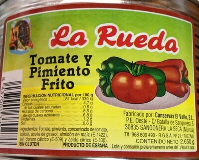 Foto de Tomate y Pimiento Frito