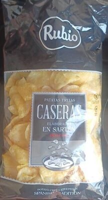 Foto de Patatas fritas caseras elaboradas sartén sin gluten
