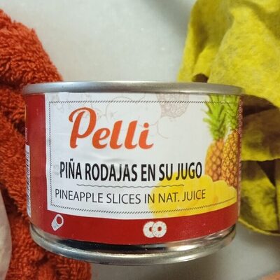 Foto de Piña rodajas en su jugo