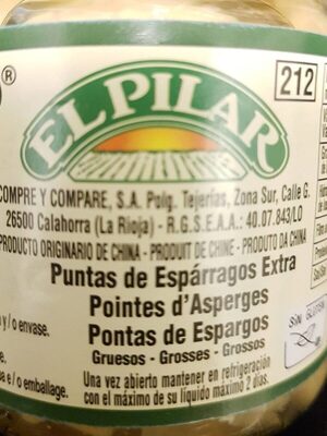 Foto de Puntas de espárragos extra