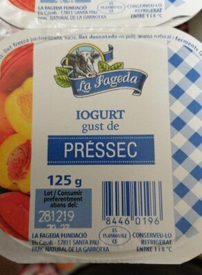 Foto de Iogurt gust de préssec