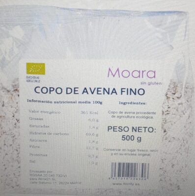 Foto de Copos de avena fino