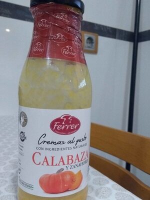 Foto de Crema de calabaza y zanahoria