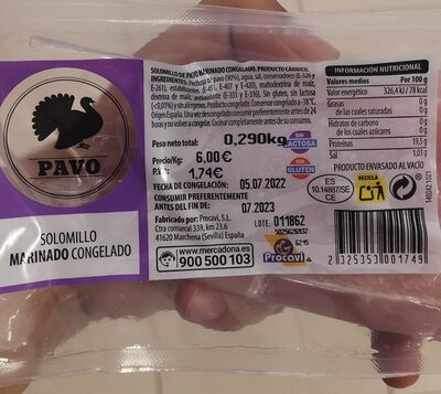 Foto de Solomillo de pavo marinado