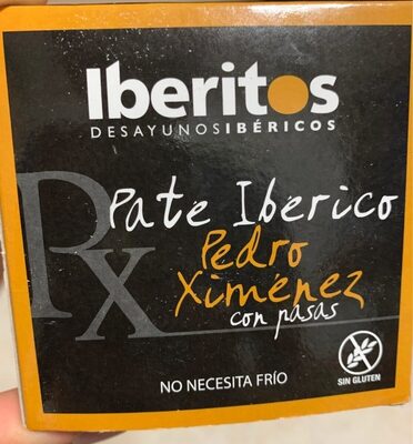 Foto de Paté Ibérico Pedro Ximénez con pasas