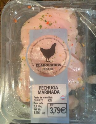 Foto de Pechuga de pollo marinada