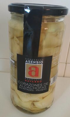 Foto de Corazones de alcachofa en mitades