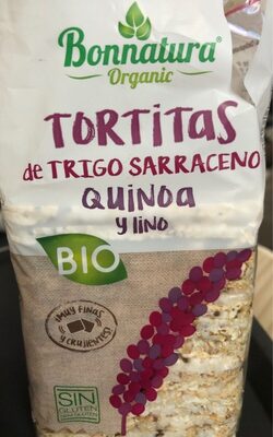 Foto de Tortitas de trigo sarraceno quinoa y lino