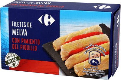 Foto de Filetes Melva Aceite Oliva Con Pimiento Del Piquillo