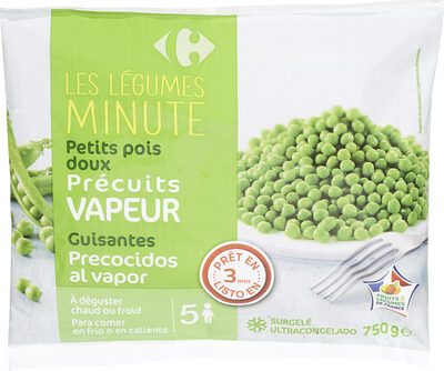 Foto de Précuits vapeur Petits pois