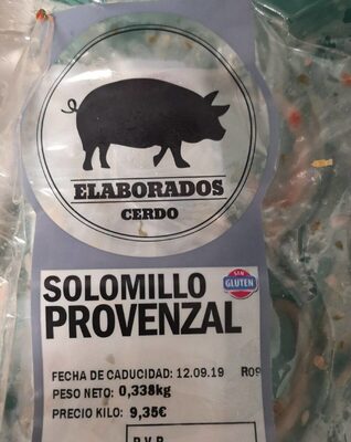 Foto de Solomillo provenzal