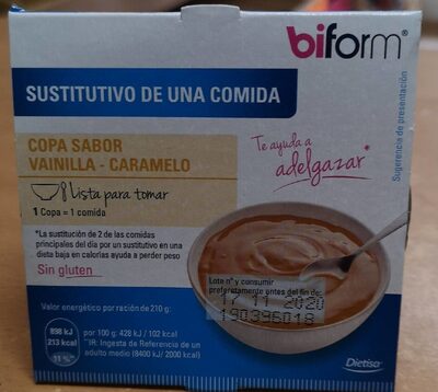 Foto de Natilla sustituva vainilla-caramelo