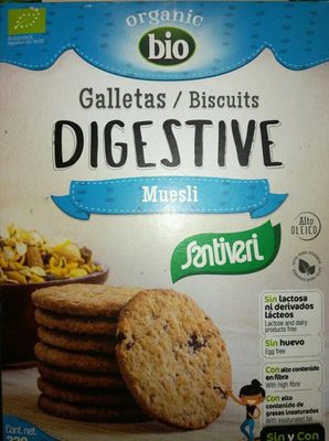 Foto de Galletas Digestive Muesli 330 GR Eco Santiveri