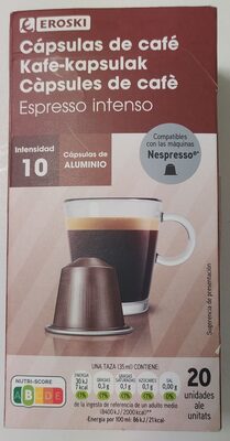 Foto de Cápsulas de café Espresso intenso