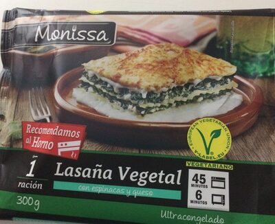 Foto de Lasaña espinacas y queso