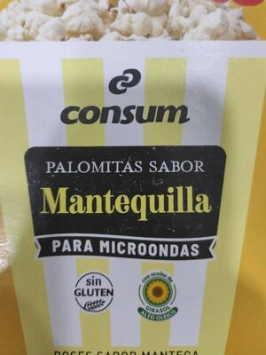 Foto de Palomitas sabor mantequilla para microondas