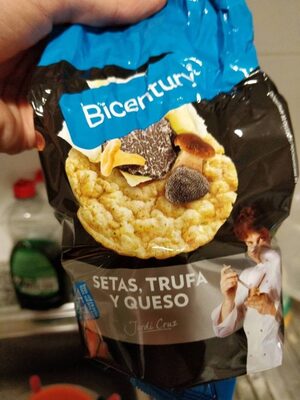 Foto de Tortitas de maíz sabor setas, trufa y queso