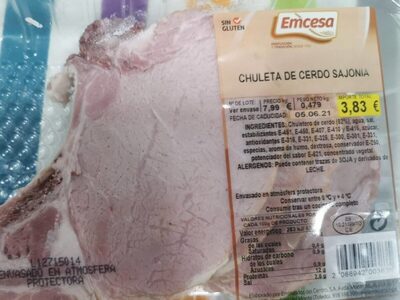 Foto de Chuleta de cerdo sajonia